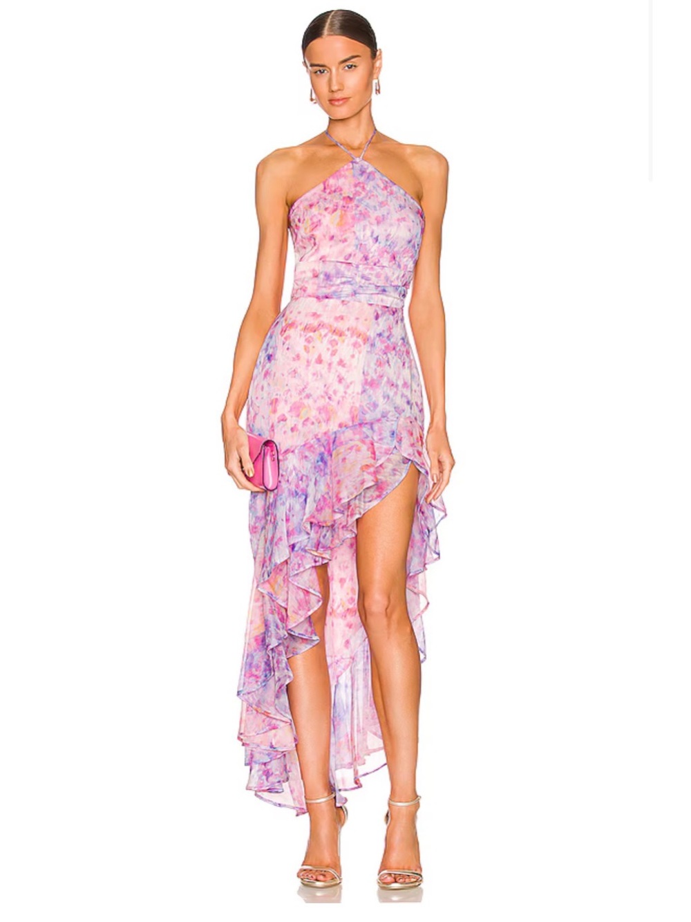 Amanda Uprichard x REVOLVE Carlina Dress in Cotton Candy Medium